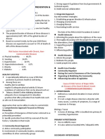 Non-Communicable Disease Prevention & Control: Daly (Disability Adjusted Life Year) 3. Integrated Approach