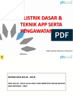 Teori Listrik Dasar & Teknik APP Serta Pengawatannya