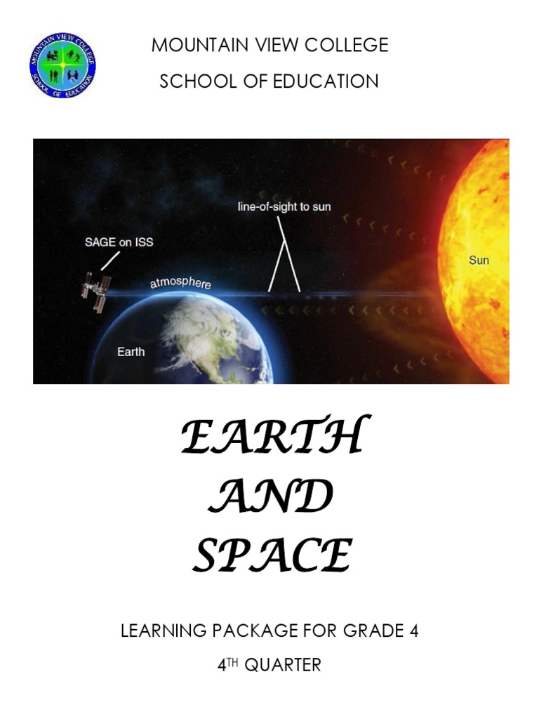 Grade 4 Earth and Space Learning Package | PDF | Soil | Water