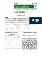 Effects of Selected Chemical Admixtures On Physical and Mechanical Properties