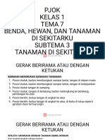 Pjok Kelas 1 Tema 7 Subtema 3