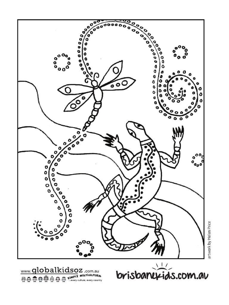 BK Indigenous Goanna | PDF