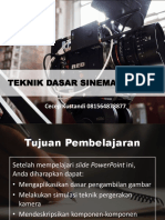 Teknis Dasar Sinematografi