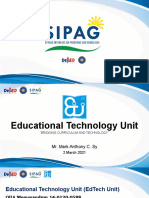 ICTS-EdTech Unit SIPAG 2021