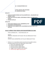 Soal Latihan Us Sejarah Peminatan