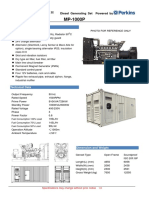 Diesel Generating Set Specs and Features