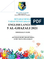 English Language: 5 AL-GHAZALI 2021