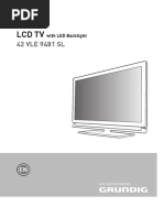 LCD TV: 42 VLE 9481 SL