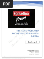 This Study Resource Was: Nestle Refrigerated Foods: Contadina Pasta & Pizza