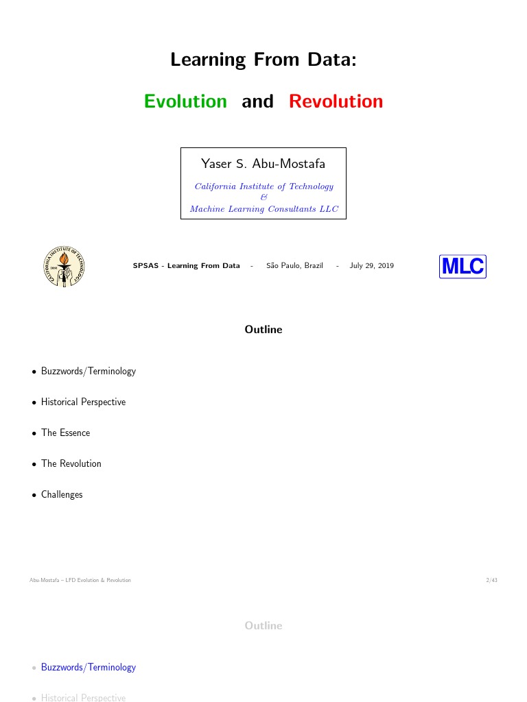 Evolution of Machine Learning Insights | PDF | Deep Learning ...