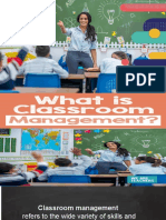 Classroom management techniques for an organized learning environment