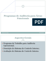 Aula 11 - Programa de Auditoria Área Financeira