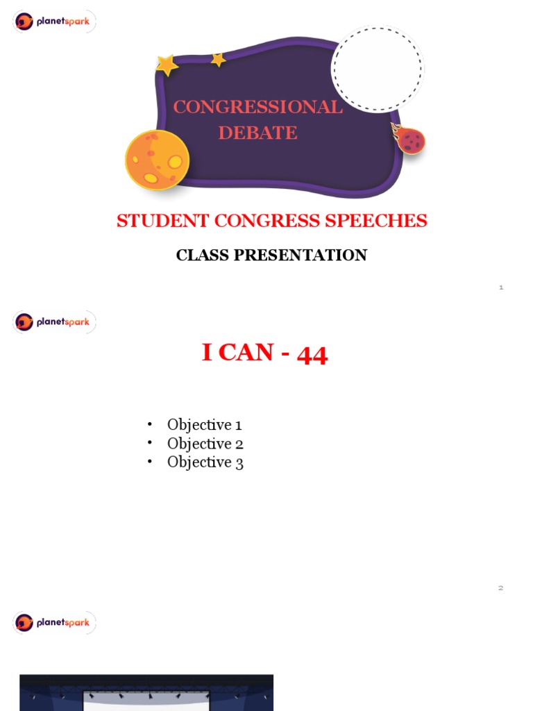 Student Congress Speech Guide | PDF | Gun Control | United States Congress