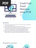 Credit Card Fraud Deteciton Using SVM