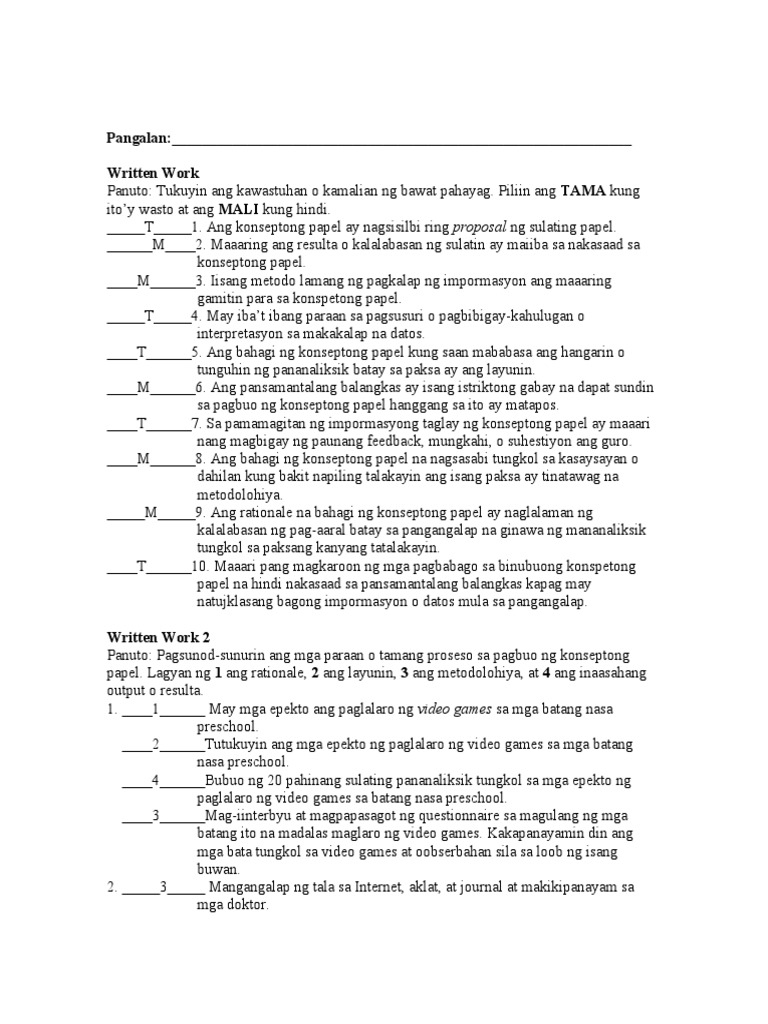 Summative Assessment | PDF