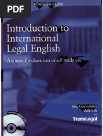 1 Introduction To Legal English