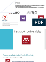 Guía Instalación y Uso de Mendeley