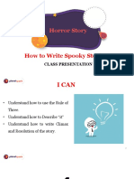 Class Presentation - Horror Story - How To Write Spooky Stories 2-1