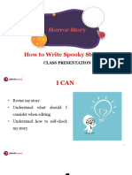 Class Presentation - Horror Story - How To Write Spooky Stories 4-1
