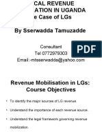 Local Revenue and Revenue Mobilisation in Local Govt 2