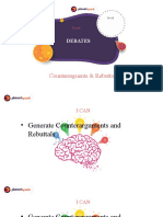 Counterarguments Rebuttals Class Presentation