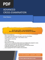 Diokno - Jose Manuel - Advanced Cross-Examination