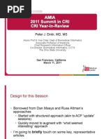 Download Peter J Embi MD MS FACP - CRI Year-In-Review by AMIA SN50816891 doc pdf