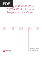 Keysight 53210A/53220A/ 53230A 350 MHZ Universal Frequency Counter/Timer