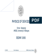 Physics of Devices
