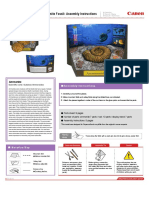 Ammonite Fossil: Assembly Instructions