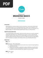 Branding Basics: Lecture Notes