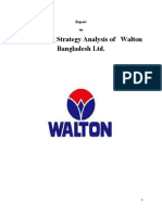 Marketing Strategy Analysis of Walton Ba