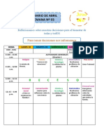 Horario 4