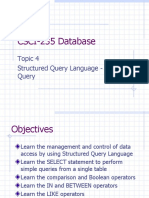 4.structured Query Language - Query