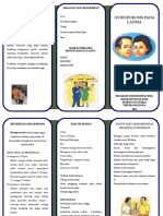 Leaflet Osteoporosis Pada Lansia