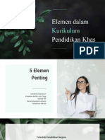 Elemen Dalam Kurikulum Pendidikan Khas