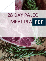 Challange - Paleo Recipes and Meal Plan