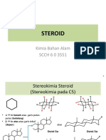 STEROID - Transformasi Reaksi Organik