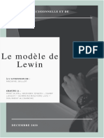 Le Modèle de Lewin (Final)