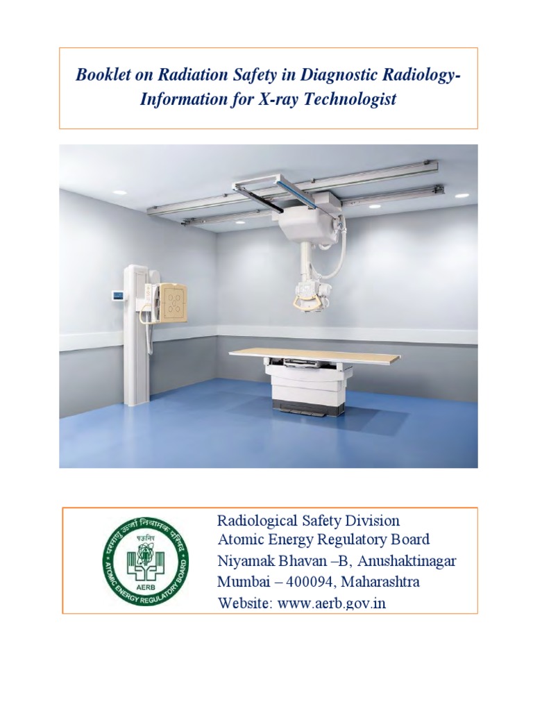 Radiation Safety AERB PDF Radiography X Ray