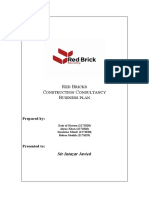 Red Bricks Construction Consultancy Business Plan