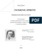 Le Phénomène Spirite