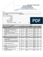 Corporate Training Programme Evaluation Form