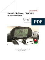 BAC-601 LCD Guide: Setup, Use Smart Display for MagicPie/SmartPie E-Bikes