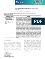 Jurnal Terapai Rendam Kaki Pada Pre Eklamsia