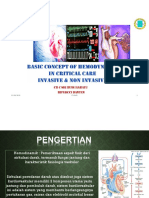 Basic Concept of Hemodynamic in Critical Care Invasive & Non Invasice - CH C SRI BUDI RAHAYU