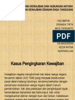 Kasus Pengingkarang Kewajiban