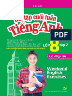 Bài Tập Cuối Tuần Tiếng Anh 8 - Tập 2 (Đại Lợi)