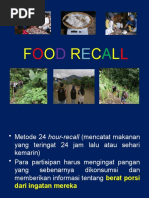 VII. FOOD RECALL