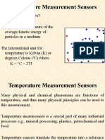 Temperature Measurement Sensors